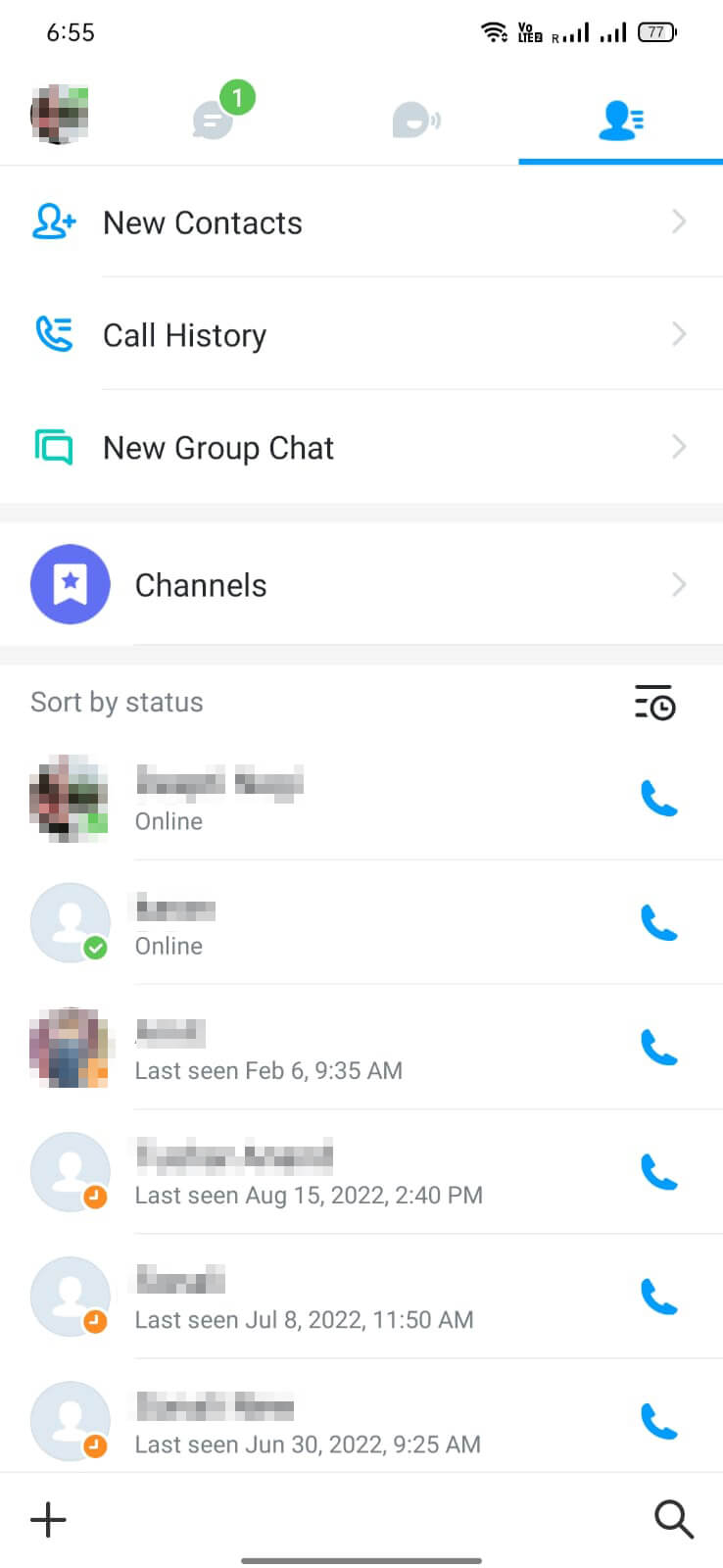 Screenshot imo APK v2026.04.1031 untuk Chat dan Panggilan Gratis