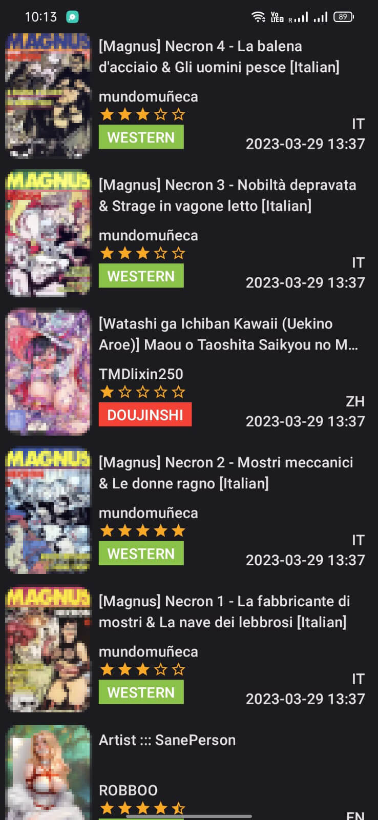 Screenshot EhViewer APK v1.8.8.3 Download untuk Android