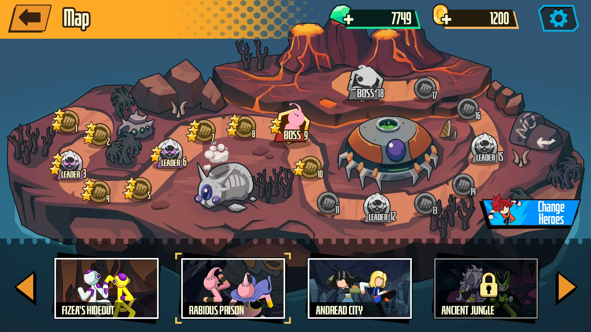 Screenshot Stickman Dragon Fight APK