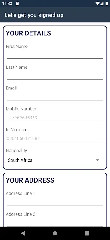 Screenshot Norraco Transact APK