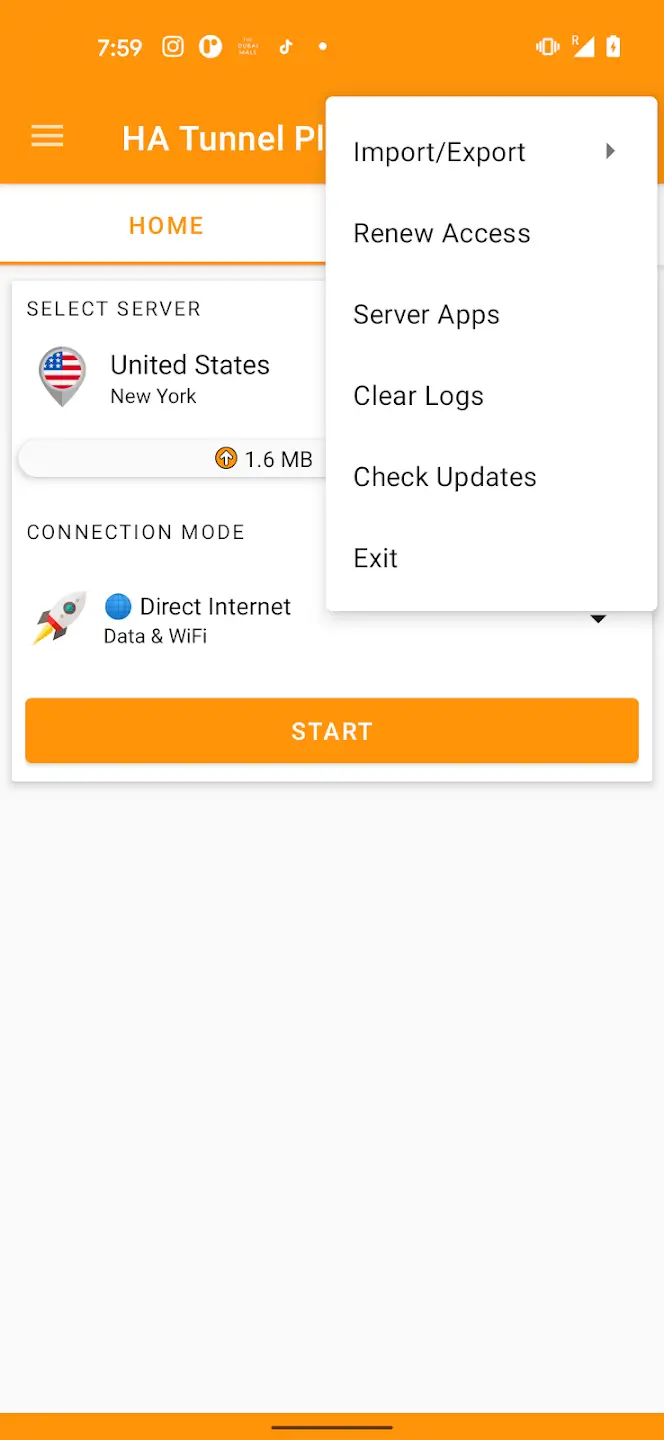 Screenshot HA Tunnel Plus APK 1.5.6