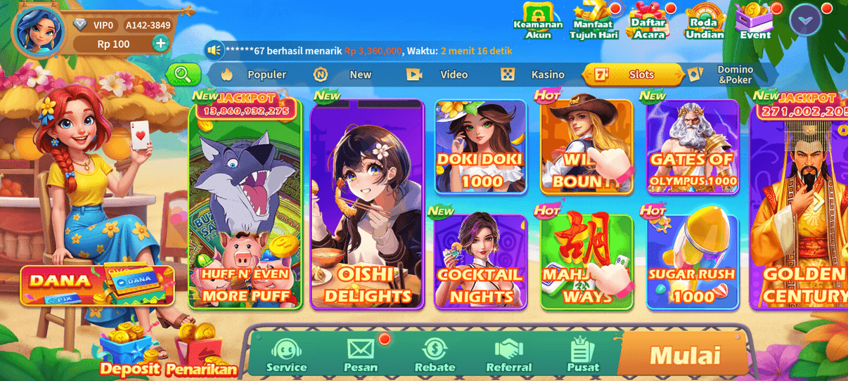 Screenshot SlotsIDR APK v3.6 untuk Android