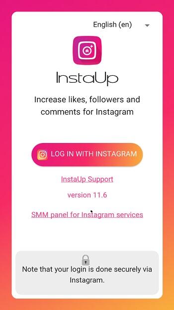 Screenshot InstaUp APK