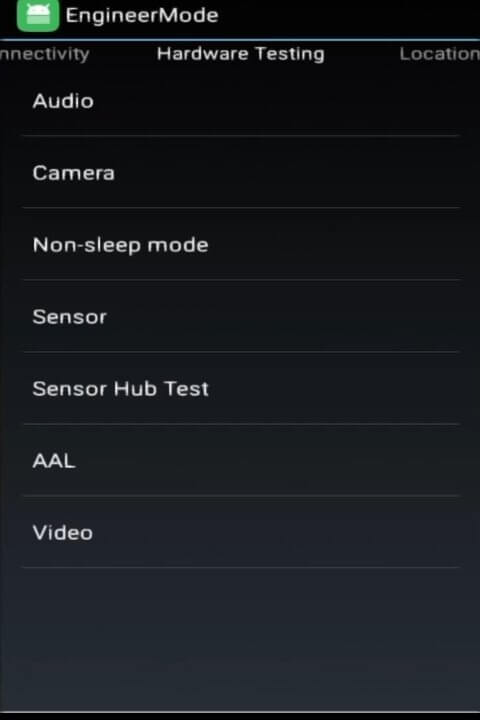 Screenshot MTK Engineering Mode APK