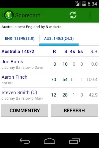 Screenshot CricInstant APK v3.0
