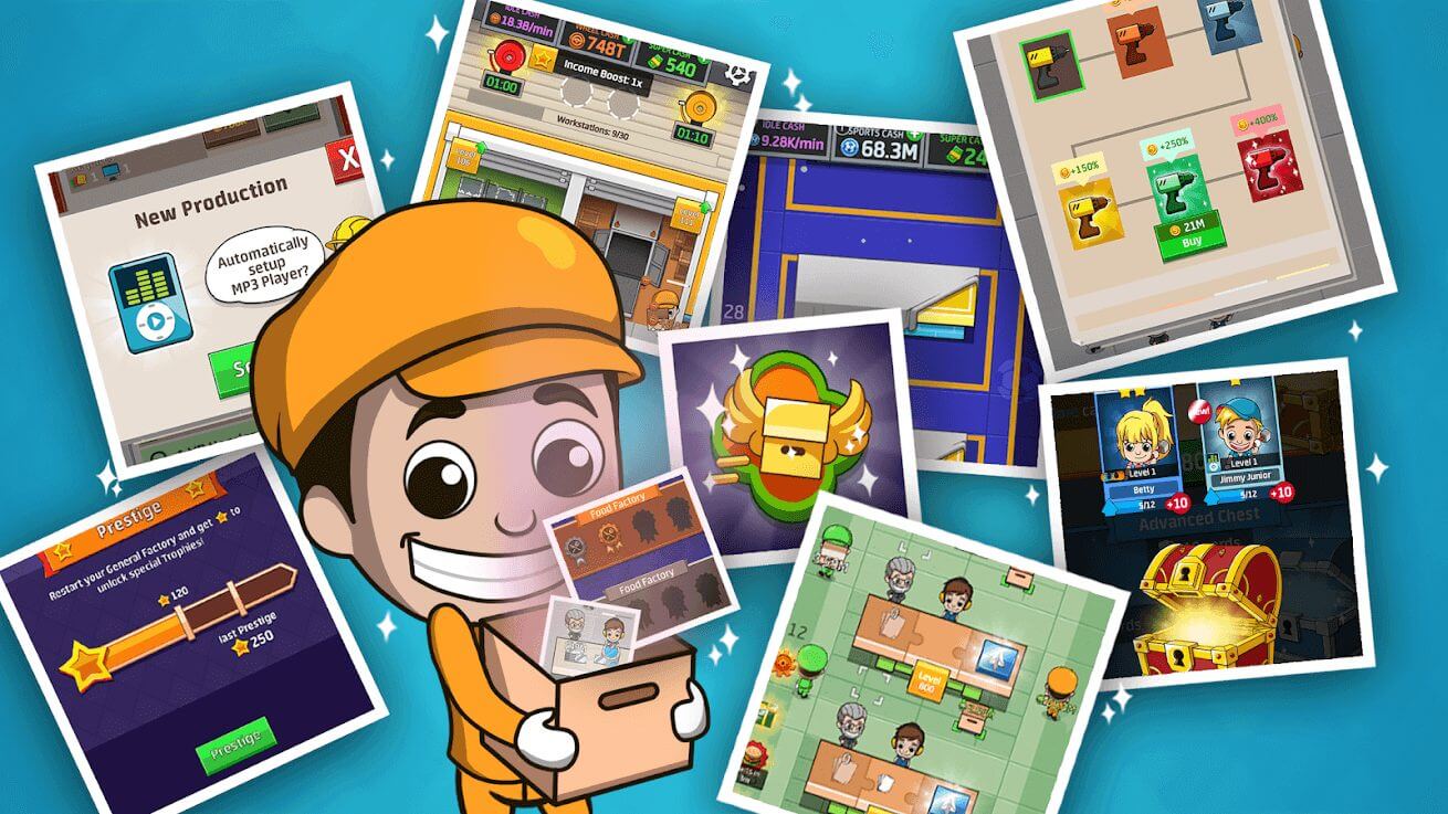 Screenshot Idle Factory Tycoon APK