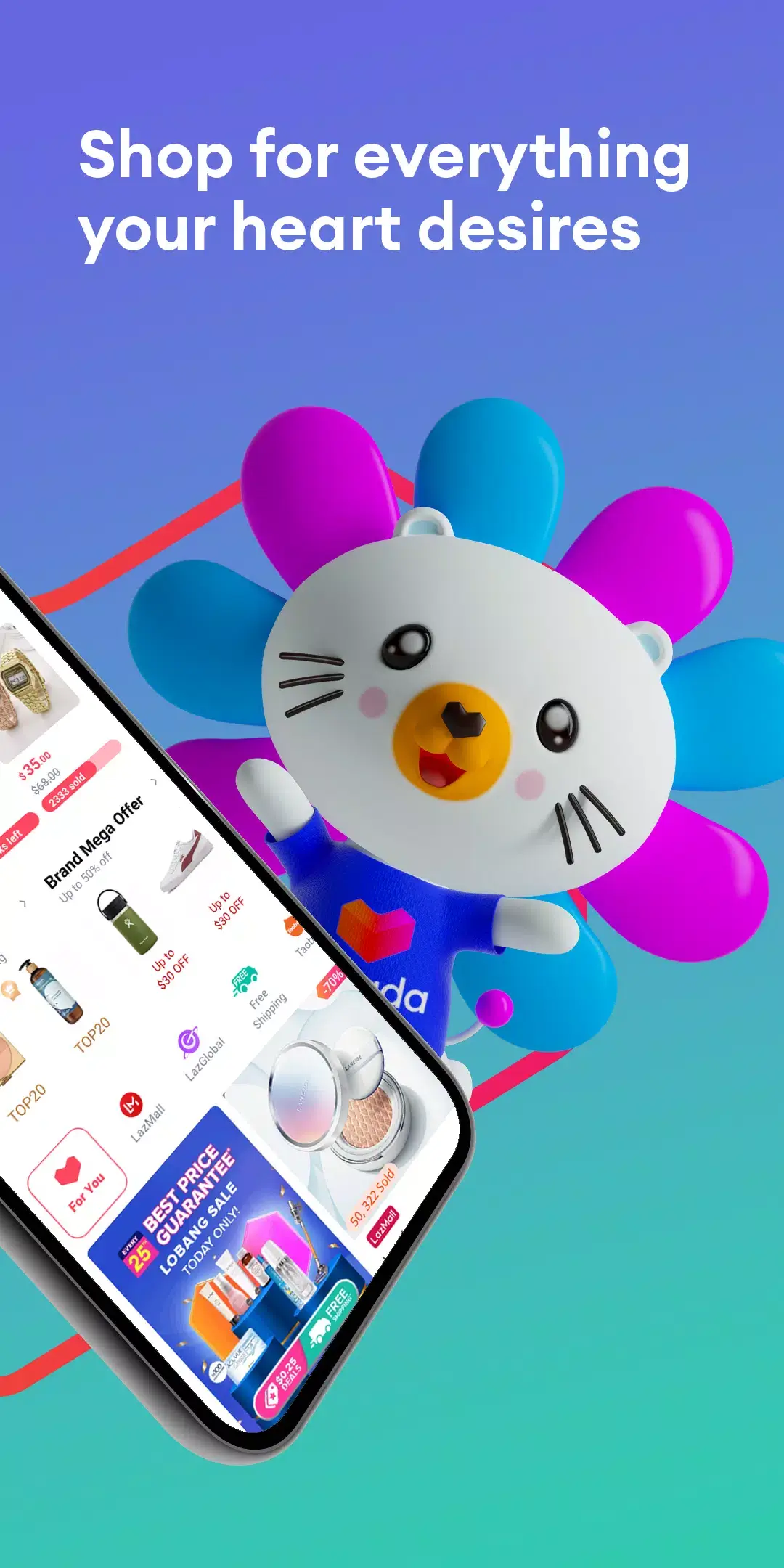 Screenshot Lazada APK v7.98.0 untuk Android