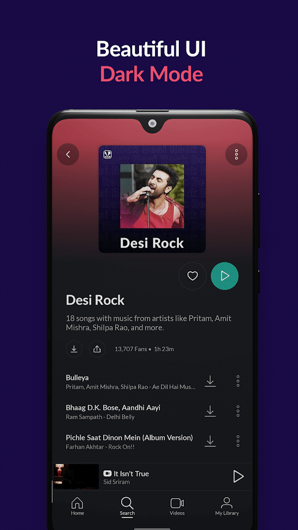 Screenshot JioSaavn APK v5.10.1