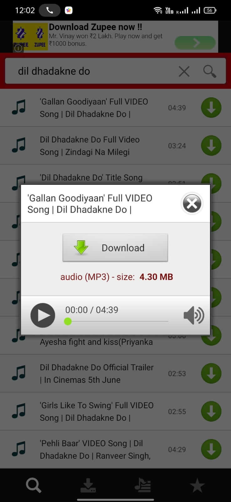 Screenshot Waptrick MP3 Music APK v1.6