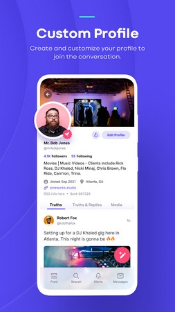 Screenshot Truth Social APK