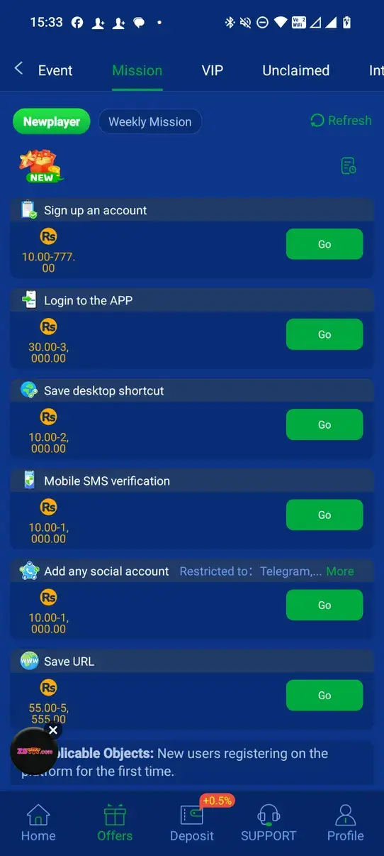 Screenshot WC777 APK v6.3.5 untuk Android