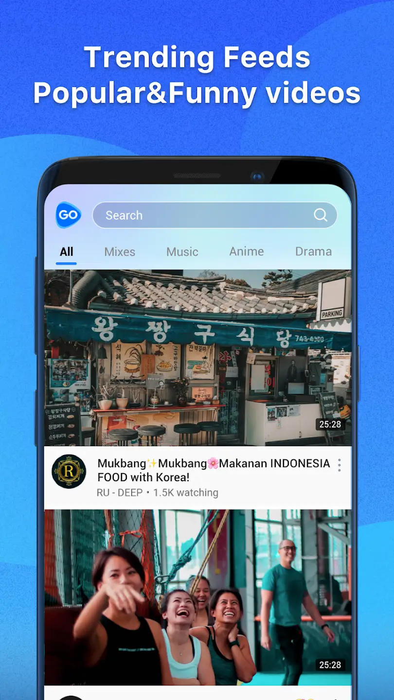 Screenshot GoTube APK
