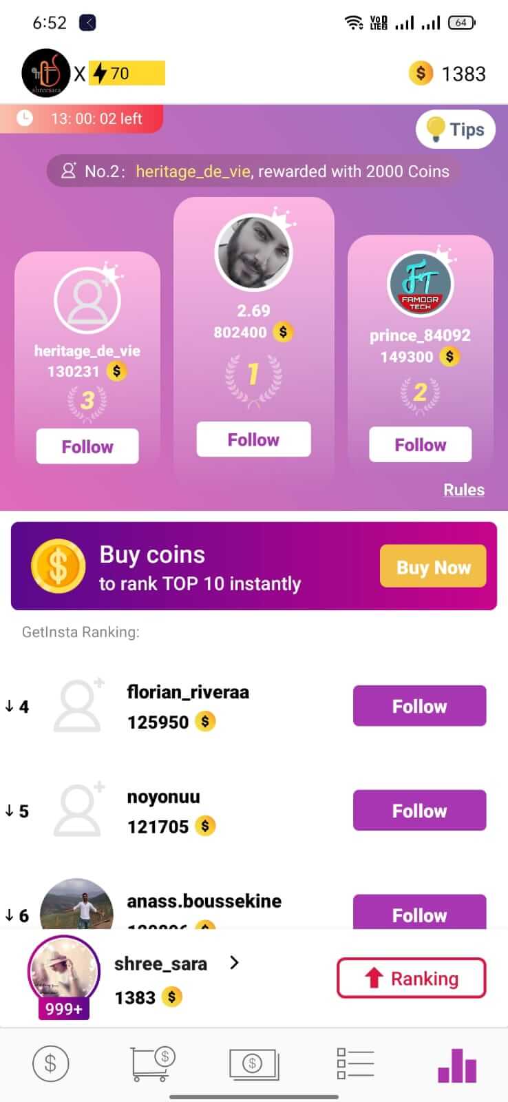 Screenshot GetInsta APK v3.3.0 untuk Android