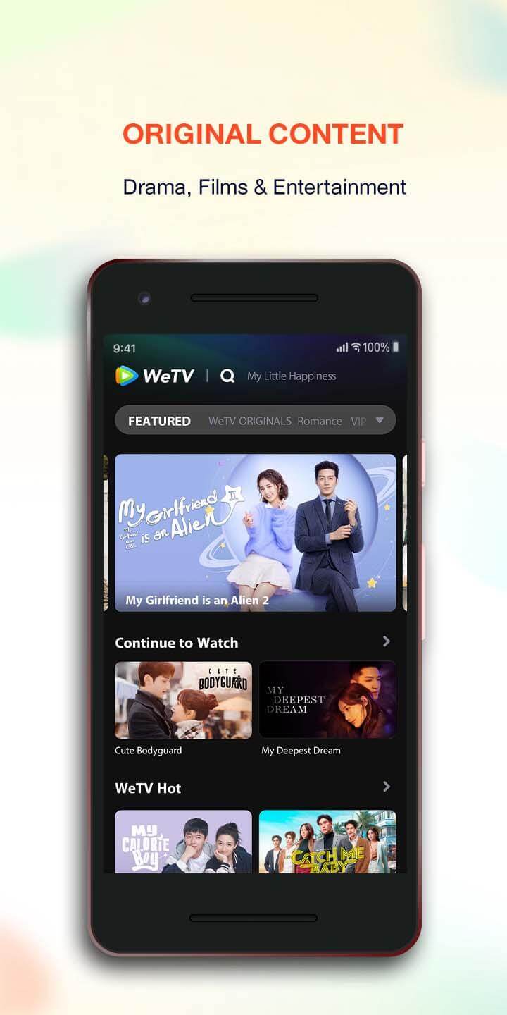 Screenshot WeTV APK v5.34.0.17540 untuk Android