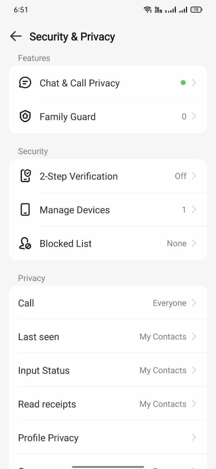 Screenshot imo APK v2026.04.1031 untuk Chat dan Panggilan Gratis