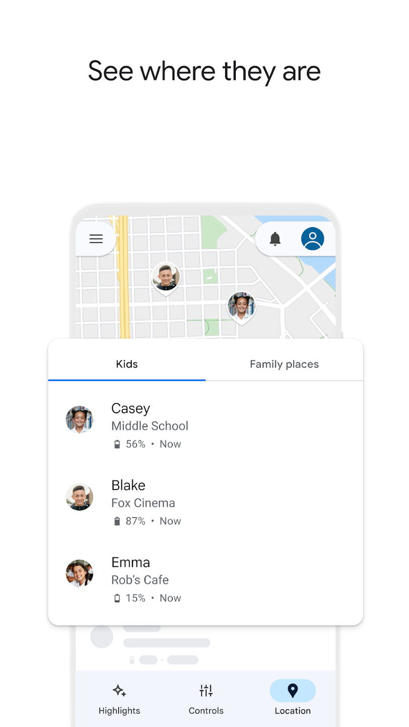 Screenshot Google Family Link APK