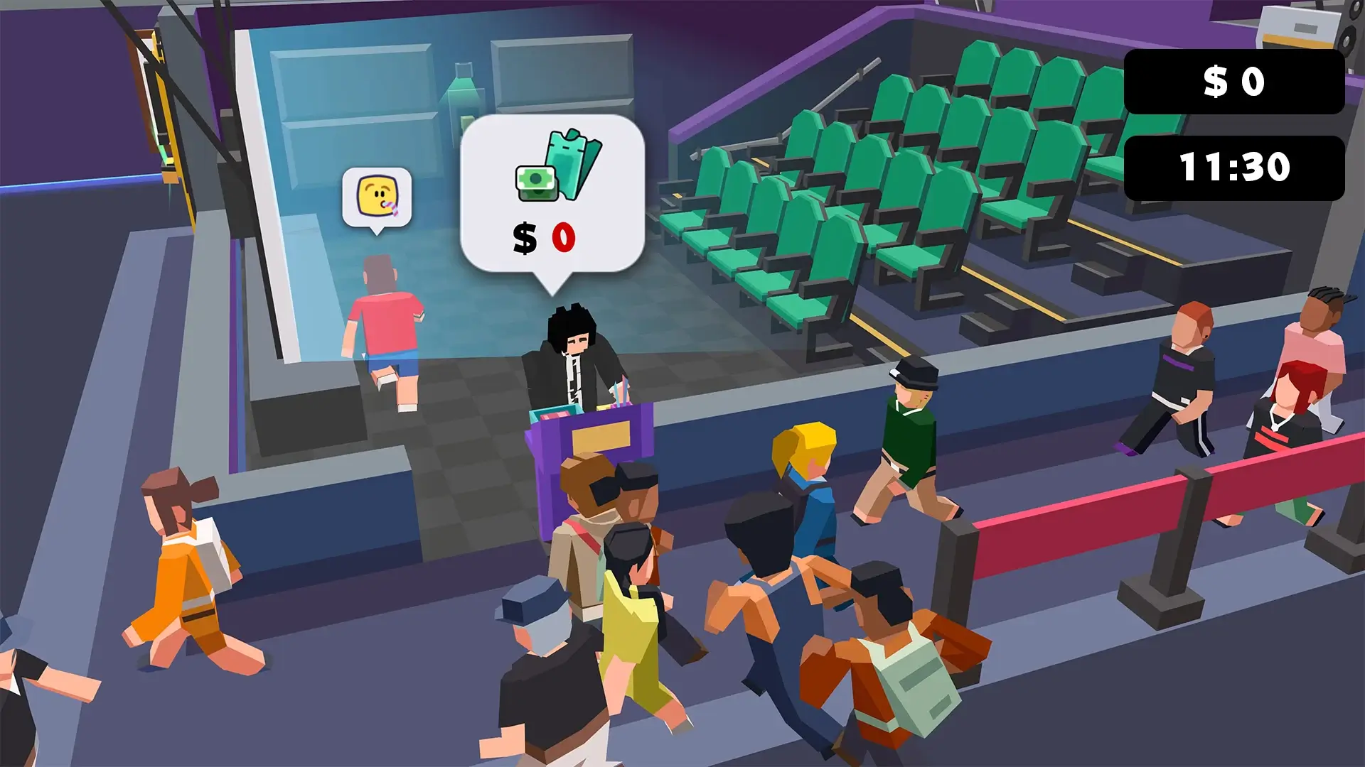 Screenshot Idle Cinema Empire Tycoon APK v2.21.02