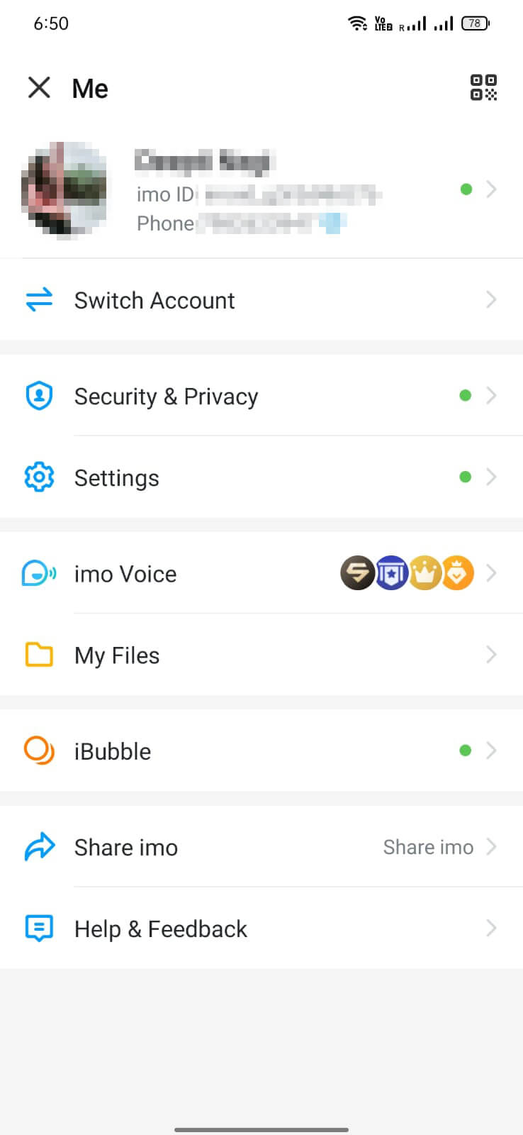 Screenshot imo APK v2026.04.1031 untuk Chat dan Panggilan Gratis
