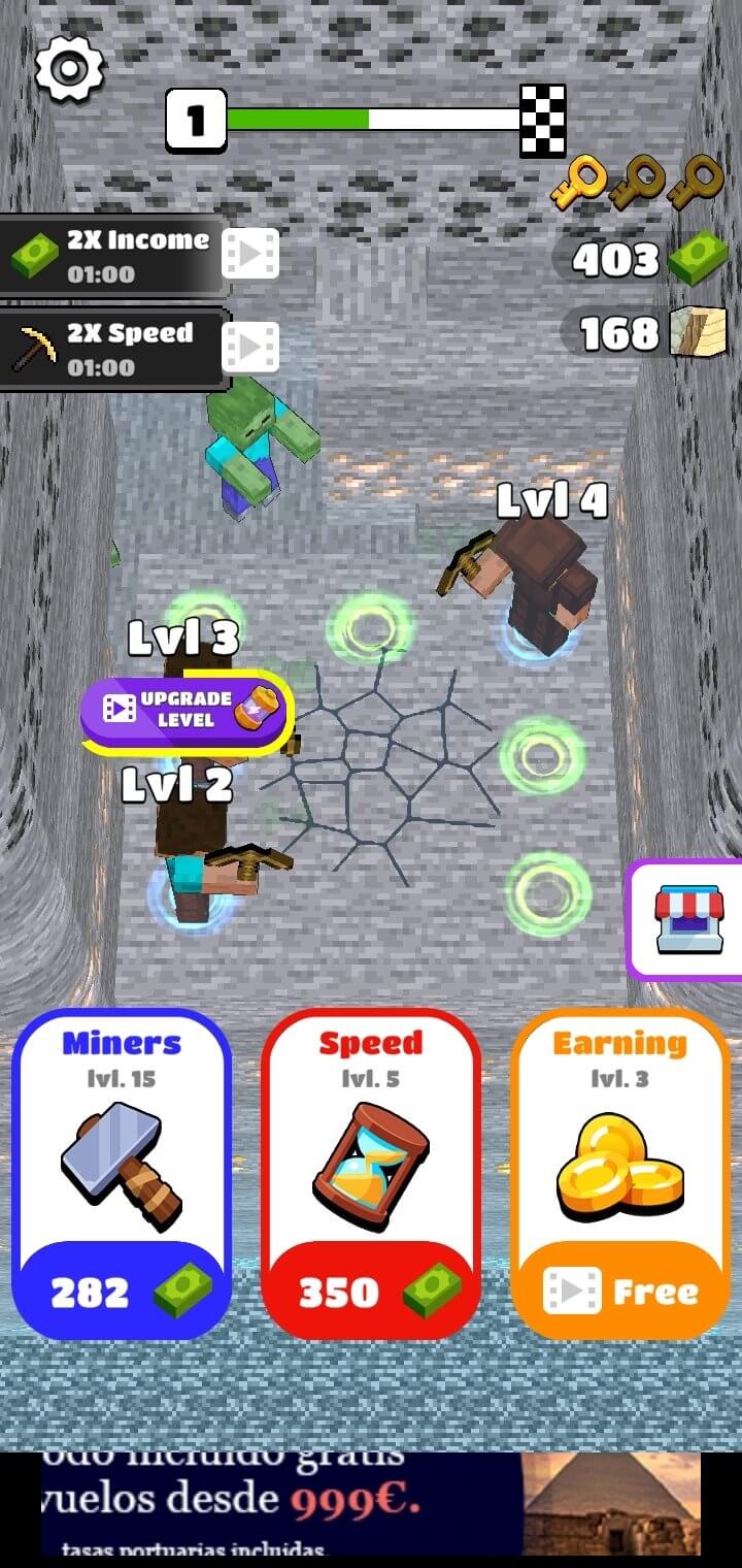 Screenshot Mining Rush 3D APK