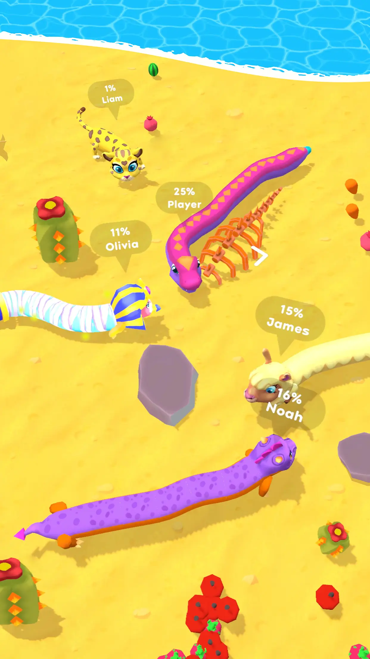 Screenshot Snake Arena 3D APK