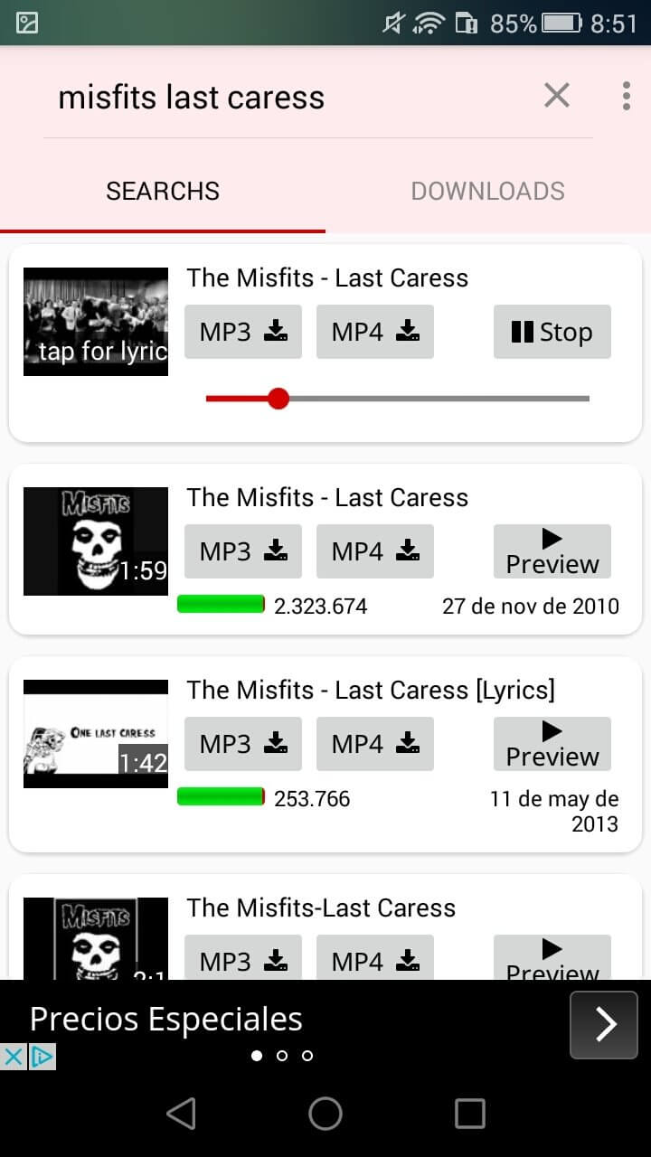 Screenshot YT3 Music Downloader APK v5.0.1