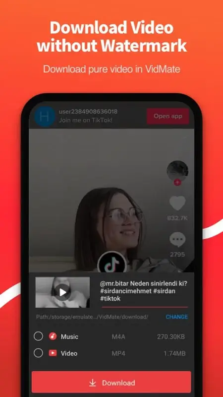 Screenshot VidMate APK v6.0102