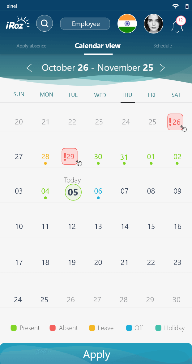 Screenshot IRoz APK