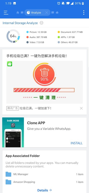 Screenshot ES File Explorer APK v4.4.2.2.1 untuk Android