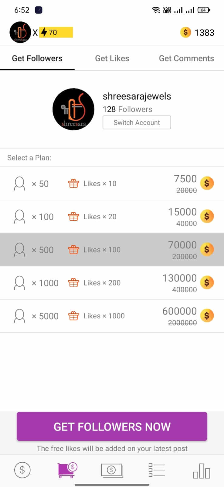 Screenshot GetInsta APK v3.3.0 untuk Android