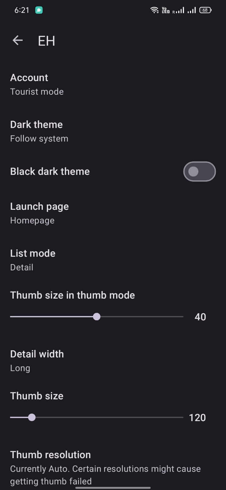Screenshot EhViewer APK v1.8.8.3 Download untuk Android