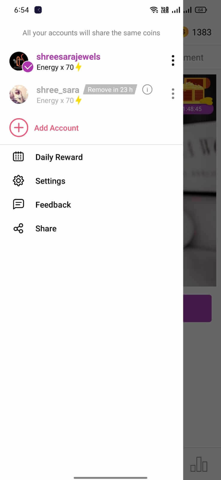 Screenshot GetInsta APK v3.3.0 untuk Android