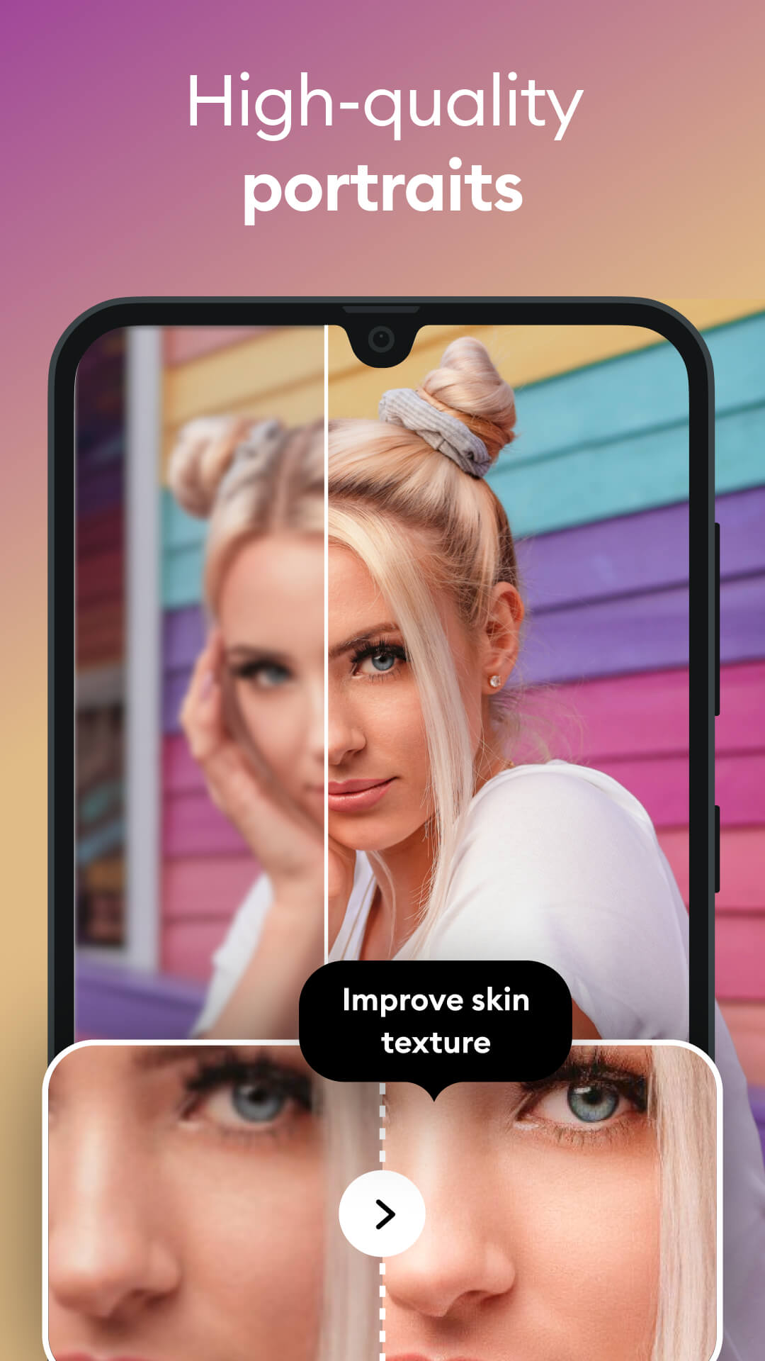 Screenshot Remini APK: Edit Foto Jadi Lebih Jernih dan Tajam