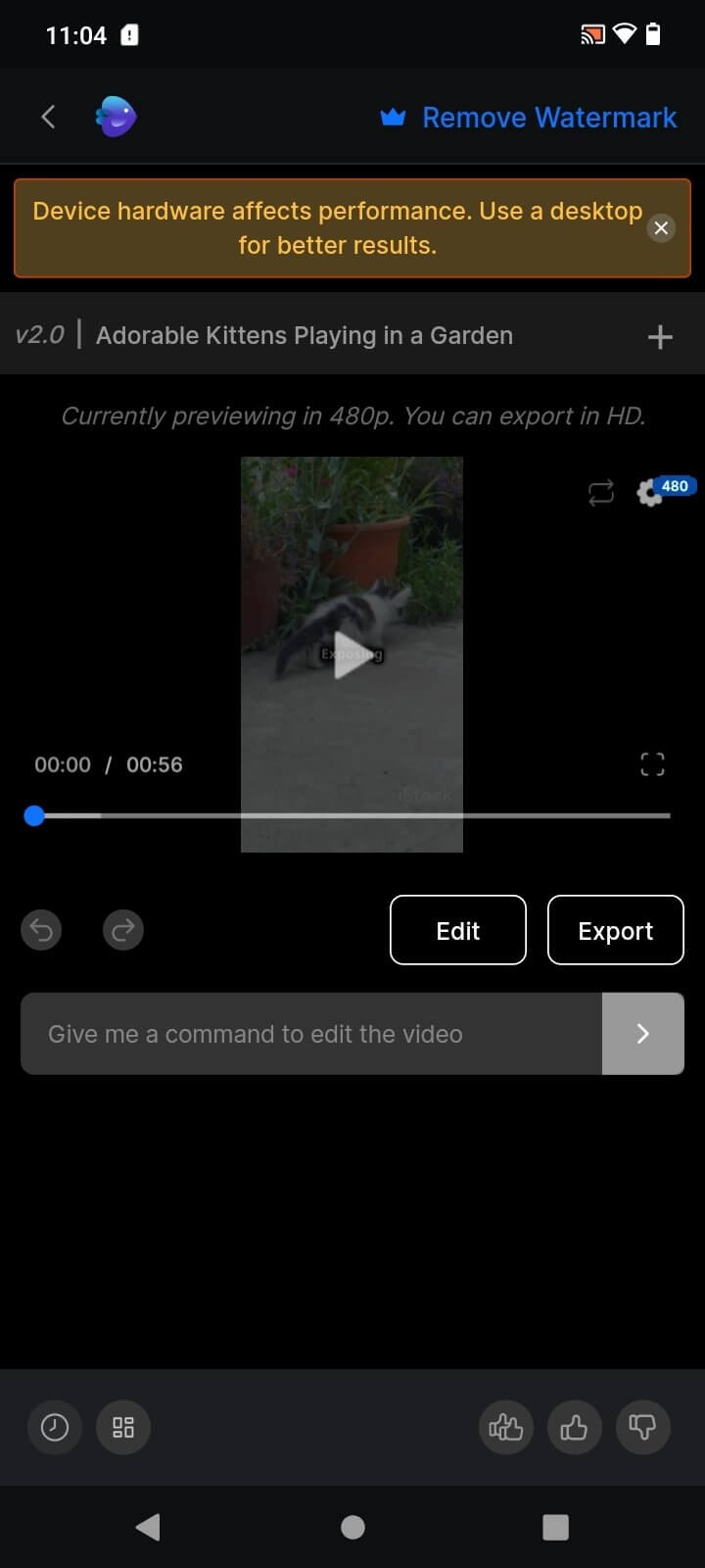 Screenshot Invideo AI APK v4.5.8