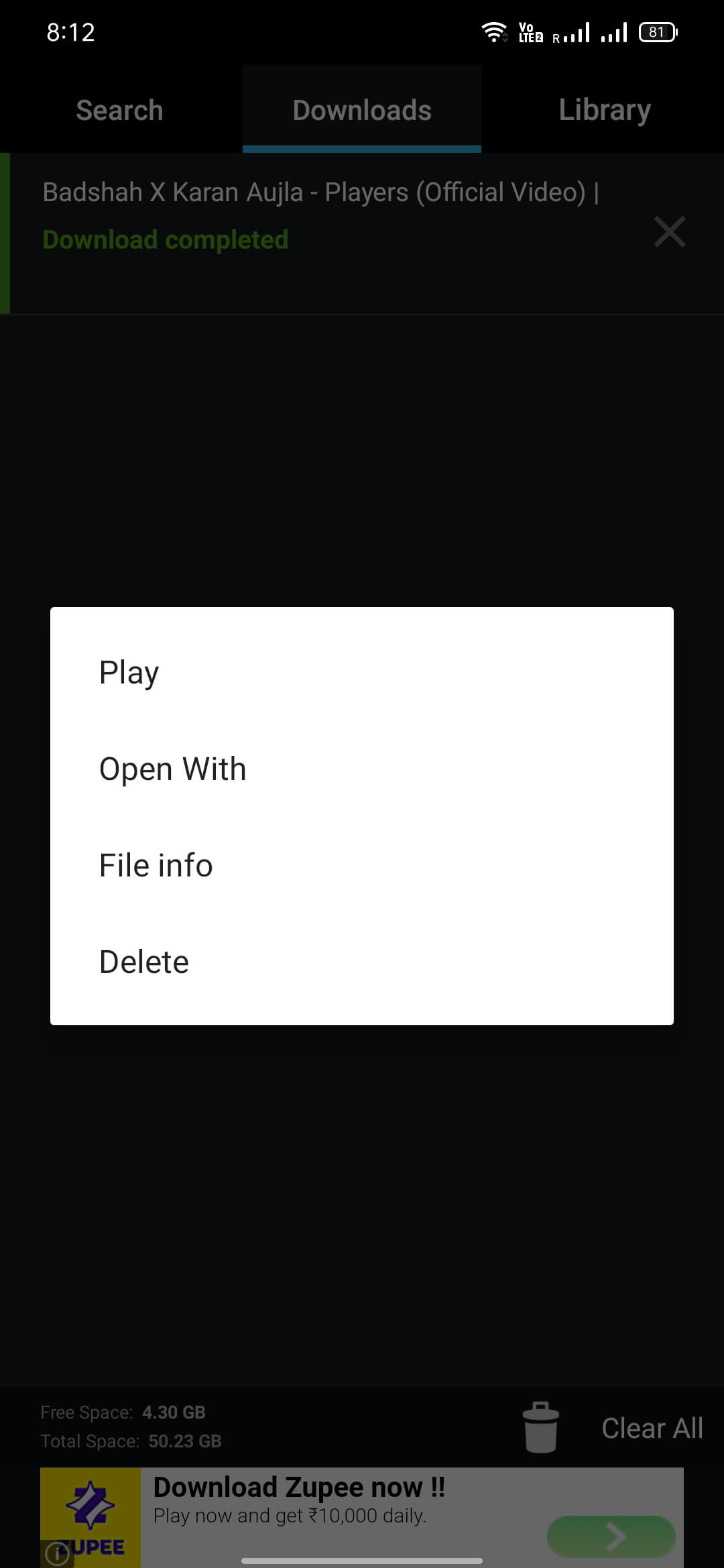 Screenshot GTunes Music Downloader APK