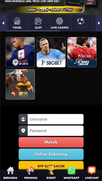 Screenshot Kawat4D APK