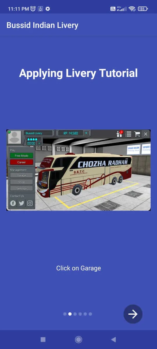Screenshot Bussid Indian Livery APK v4
