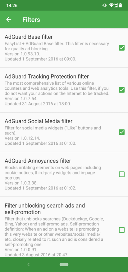 Screenshot AdGuard APK