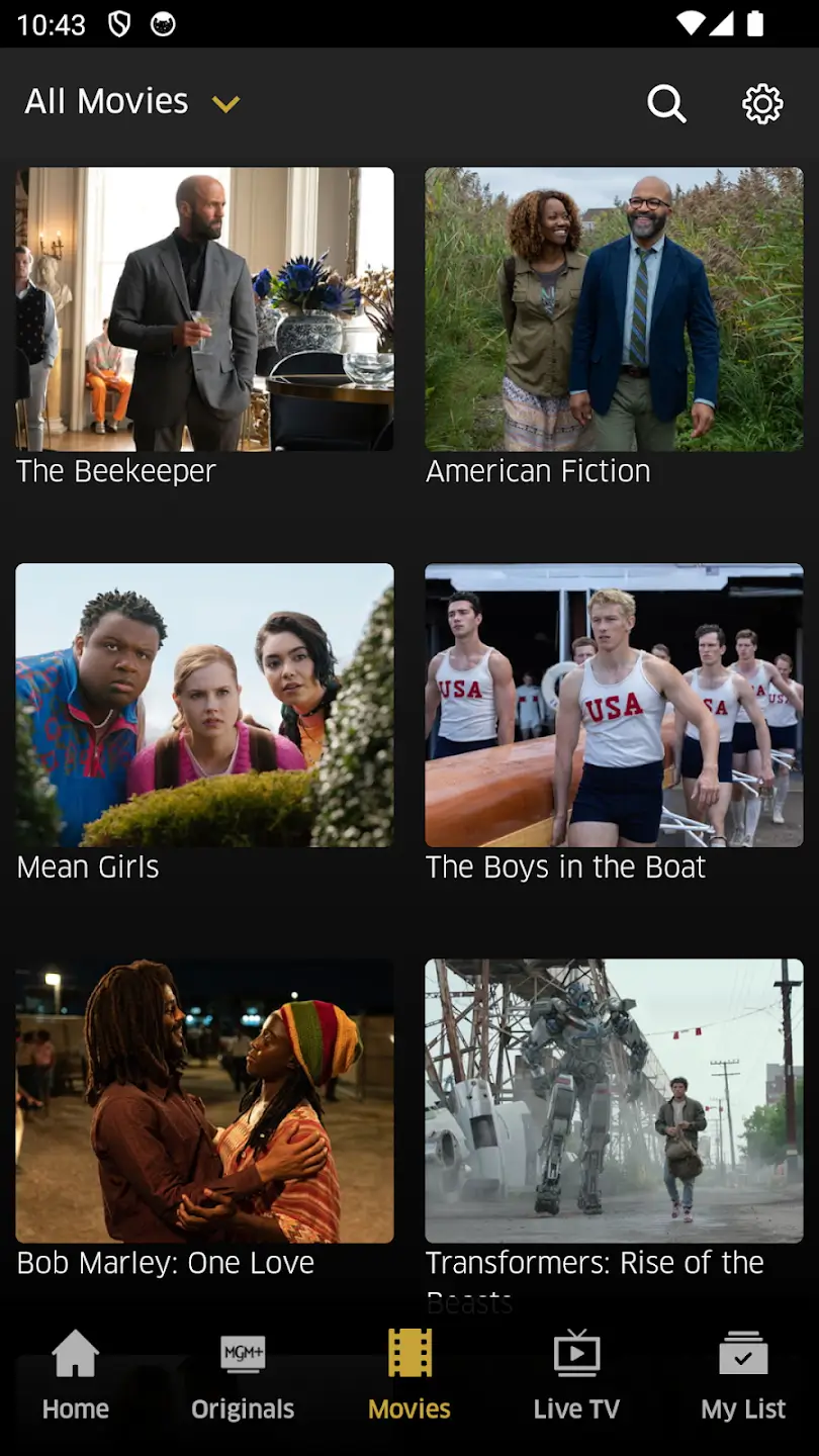 Screenshot MGM+ APK