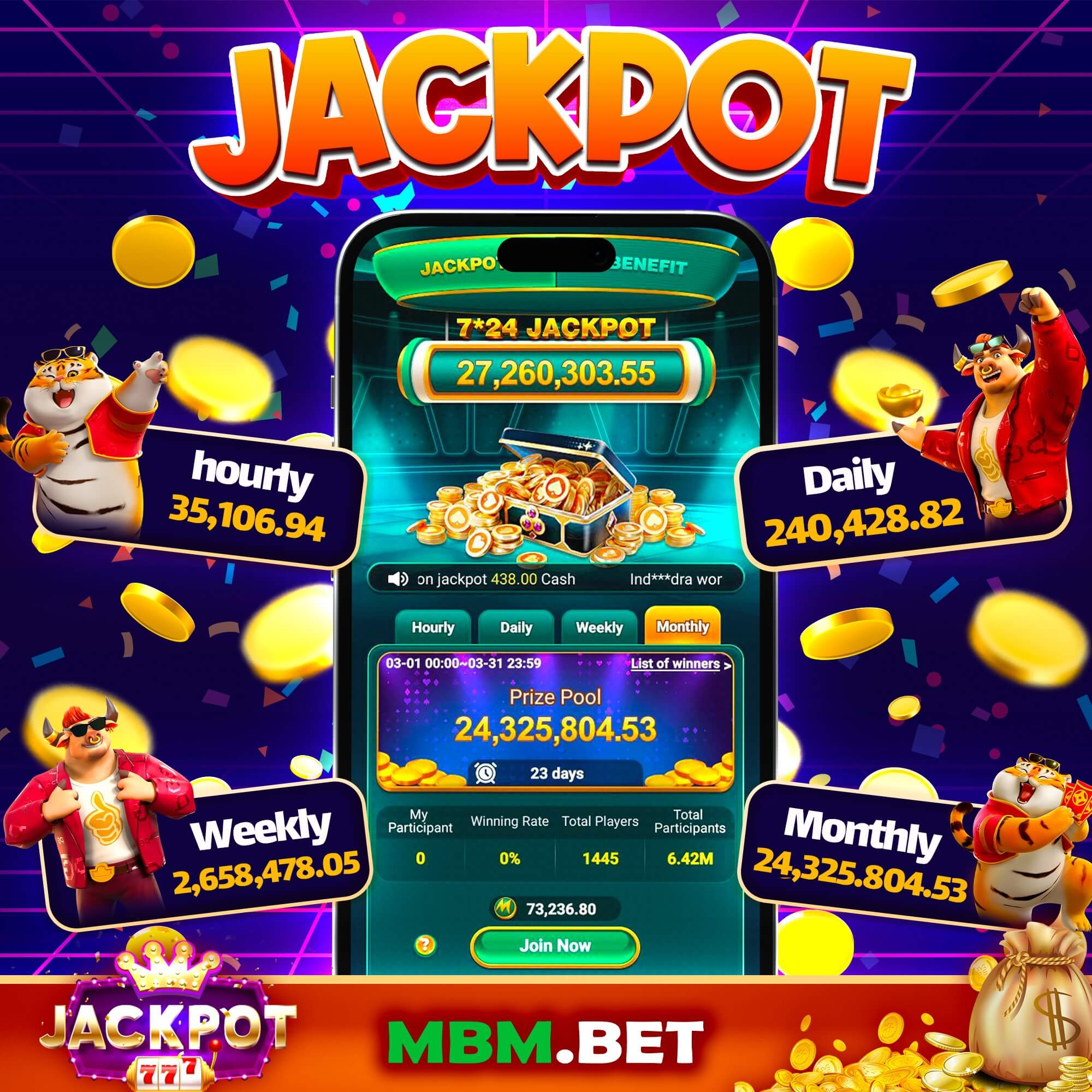 Screenshot MBM Bet APK v1.1.2 Download untuk Android