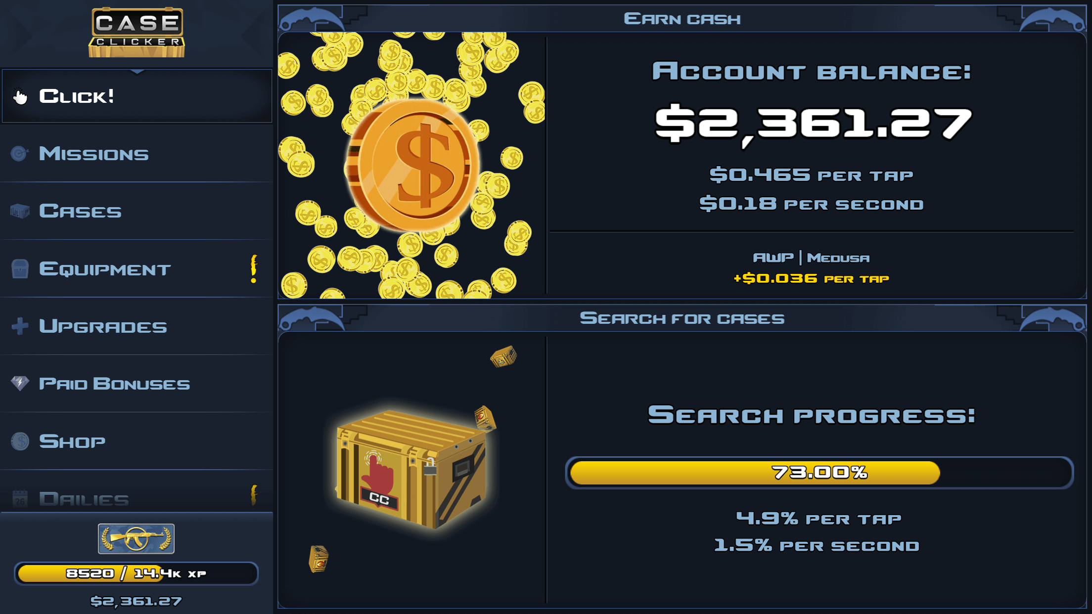 Screenshot Case Clicker 2 APK