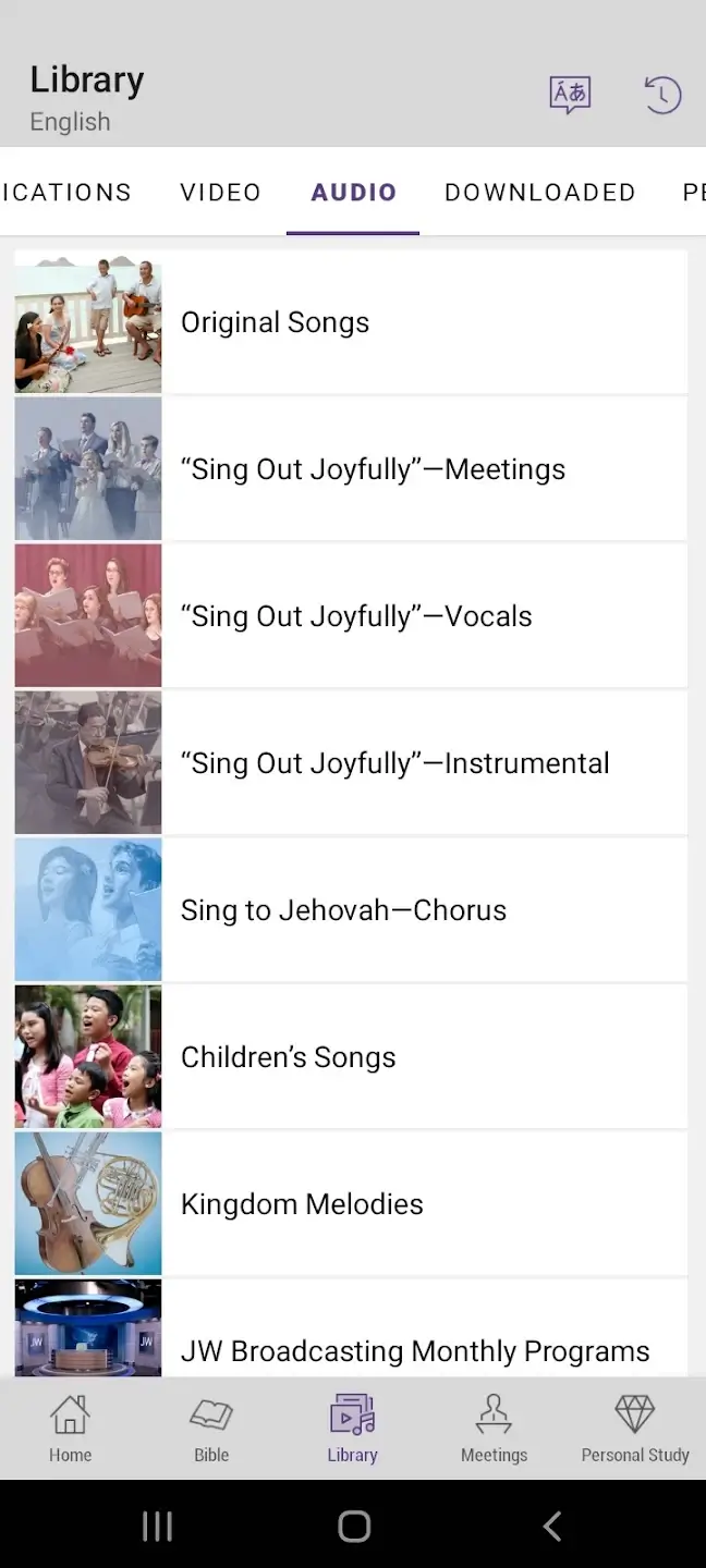 Screenshot JW Library APK v15.8 untuk Android