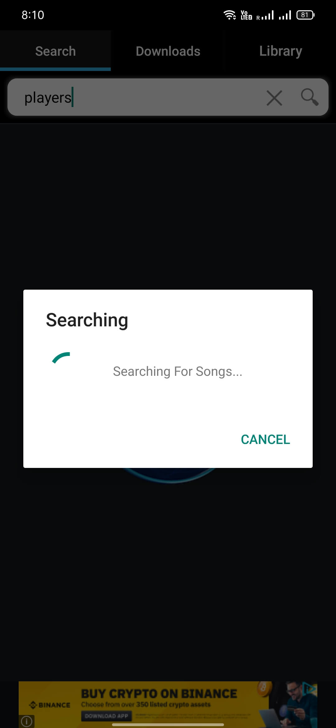 Screenshot GTunes Music Downloader APK