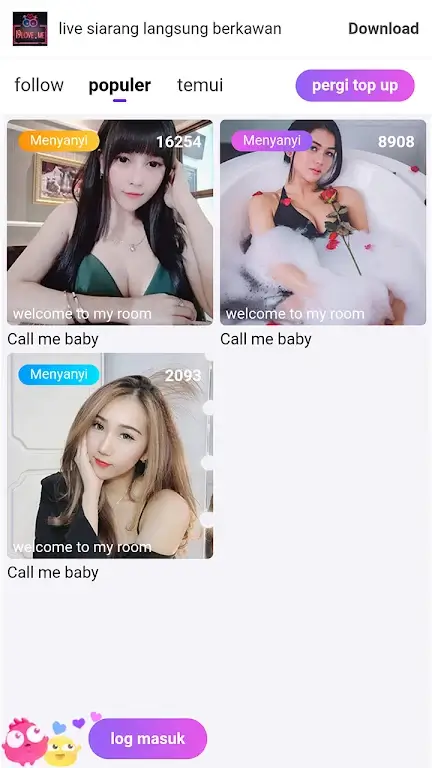 Screenshot Bling Bling Live APK v2.11.9