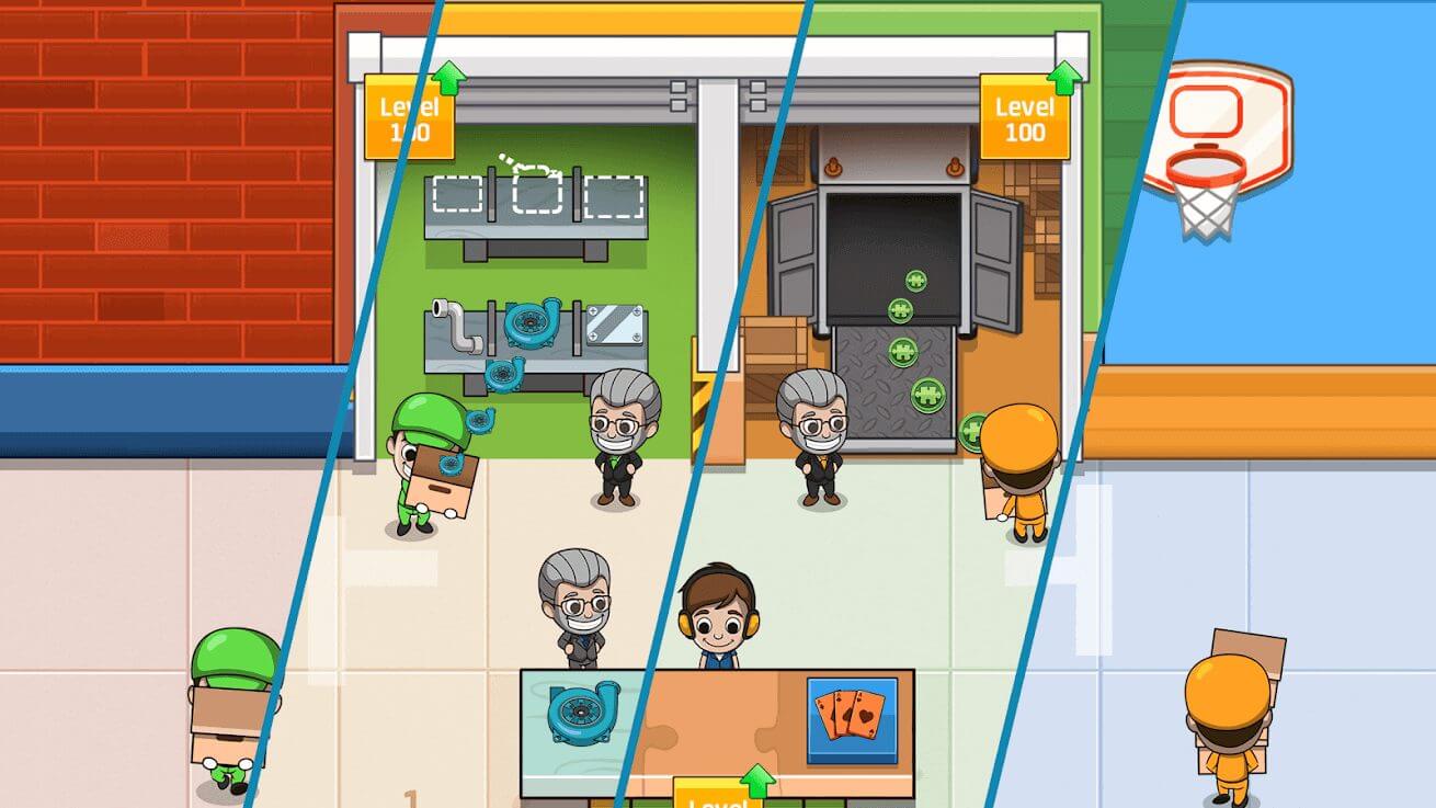Screenshot Idle Factory Tycoon APK