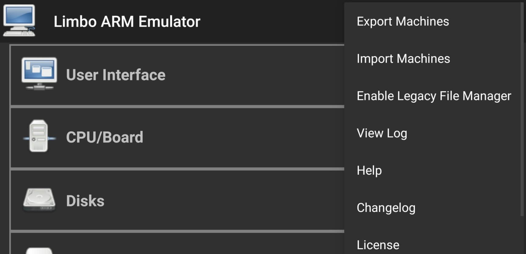 Screenshot Limbo Emulator APK