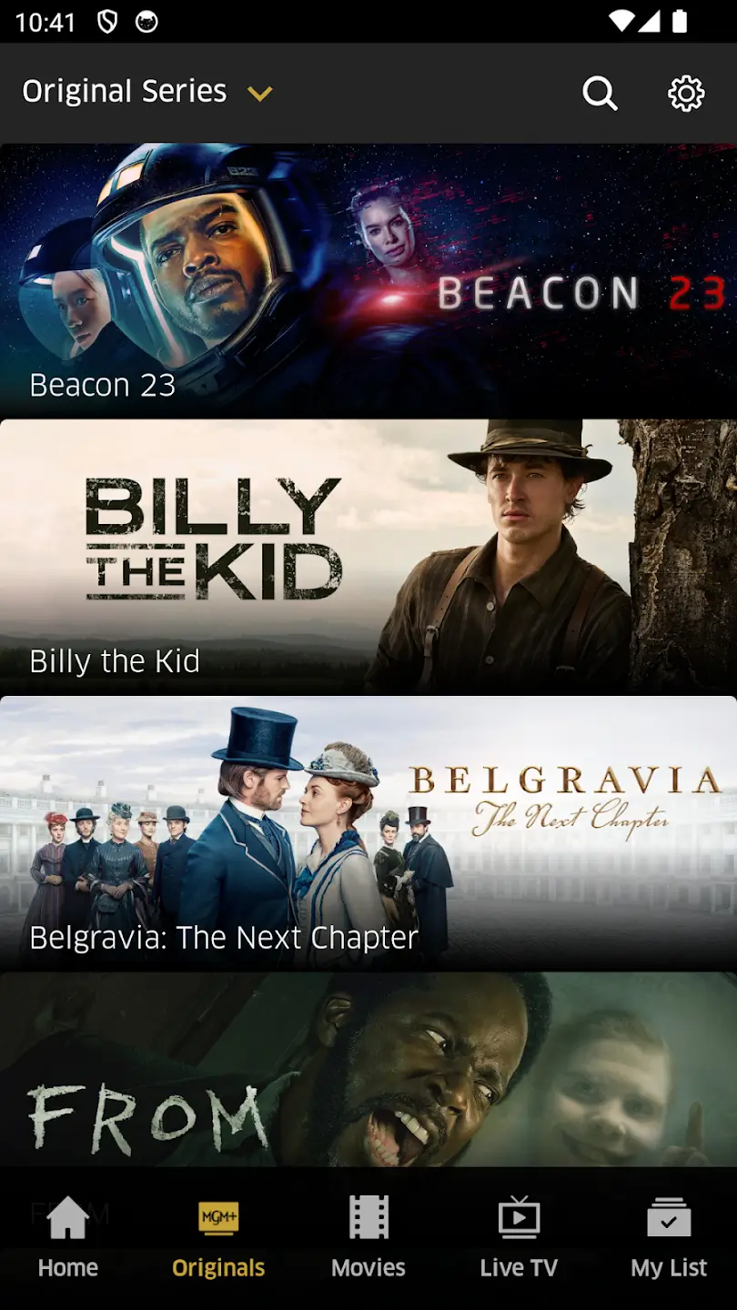 Screenshot MGM+ APK