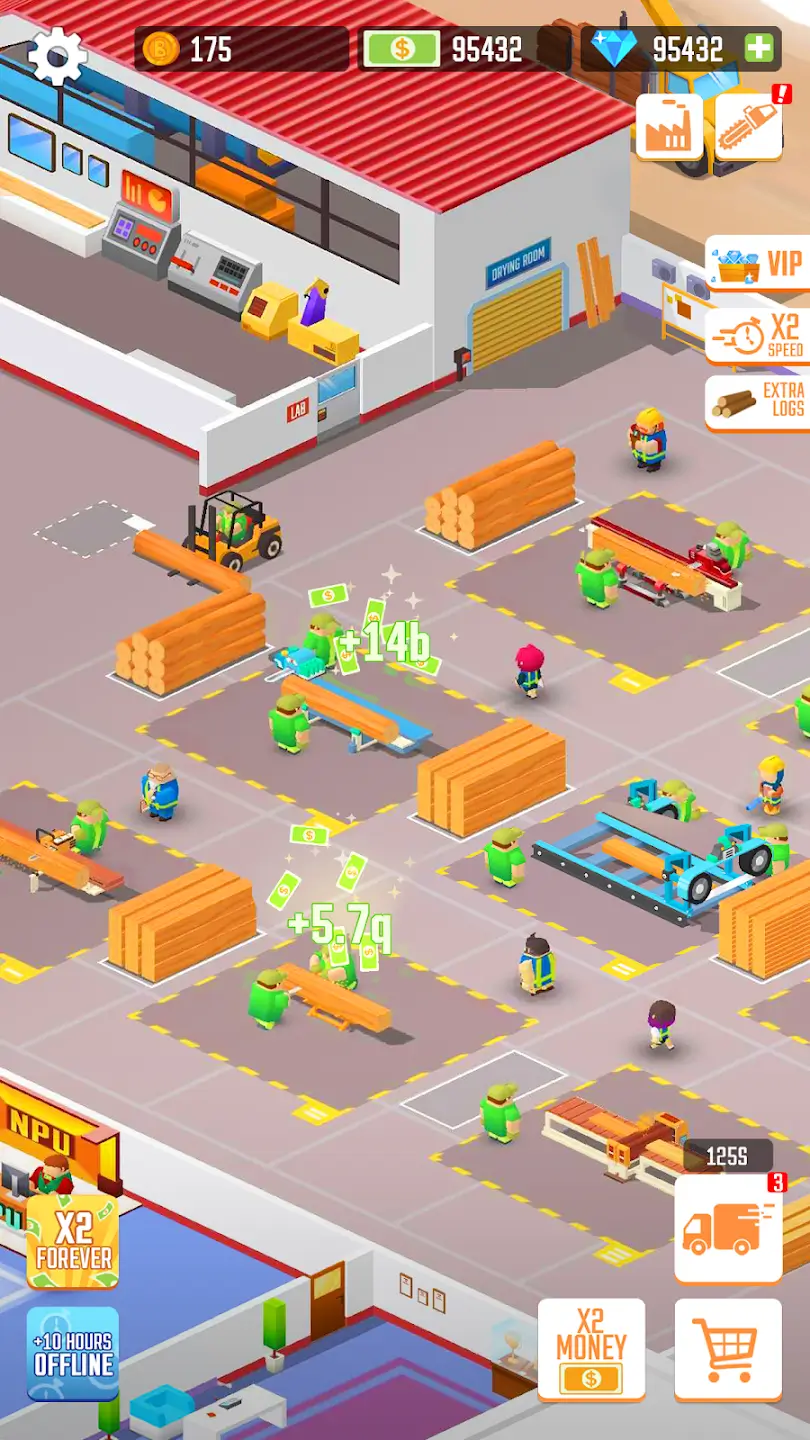 Screenshot Idle Lumber Empire APK
