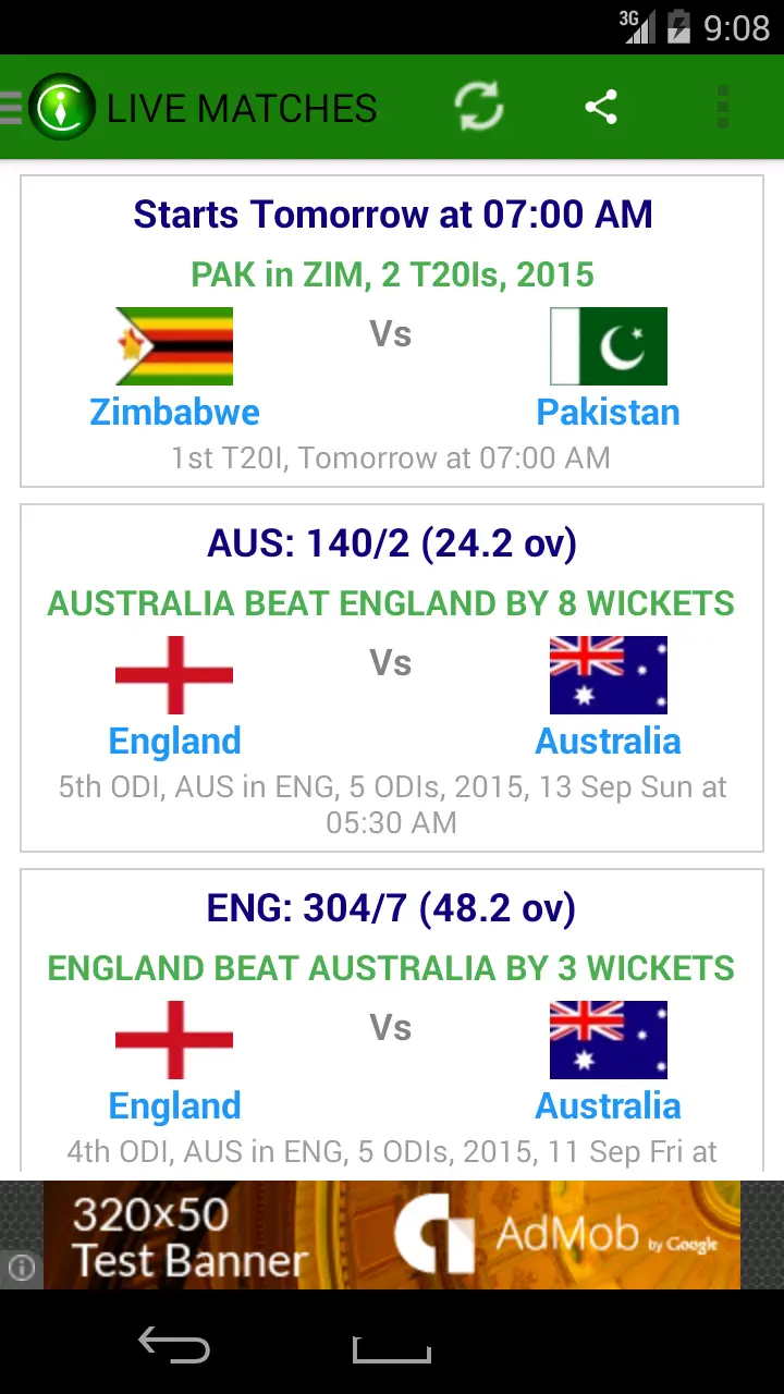 Screenshot CricInstant APK v3.0