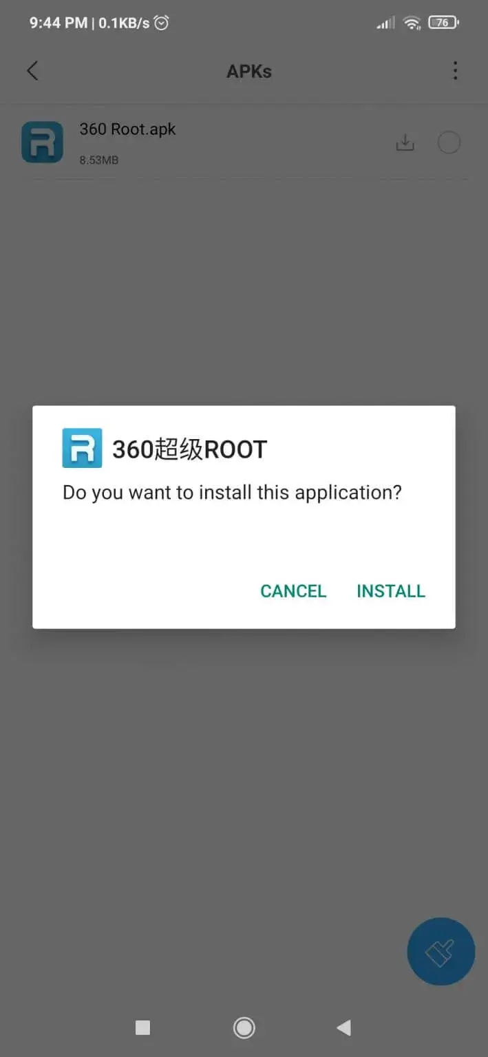 Screenshot 360 Super Root APK (v2.5.05.15)