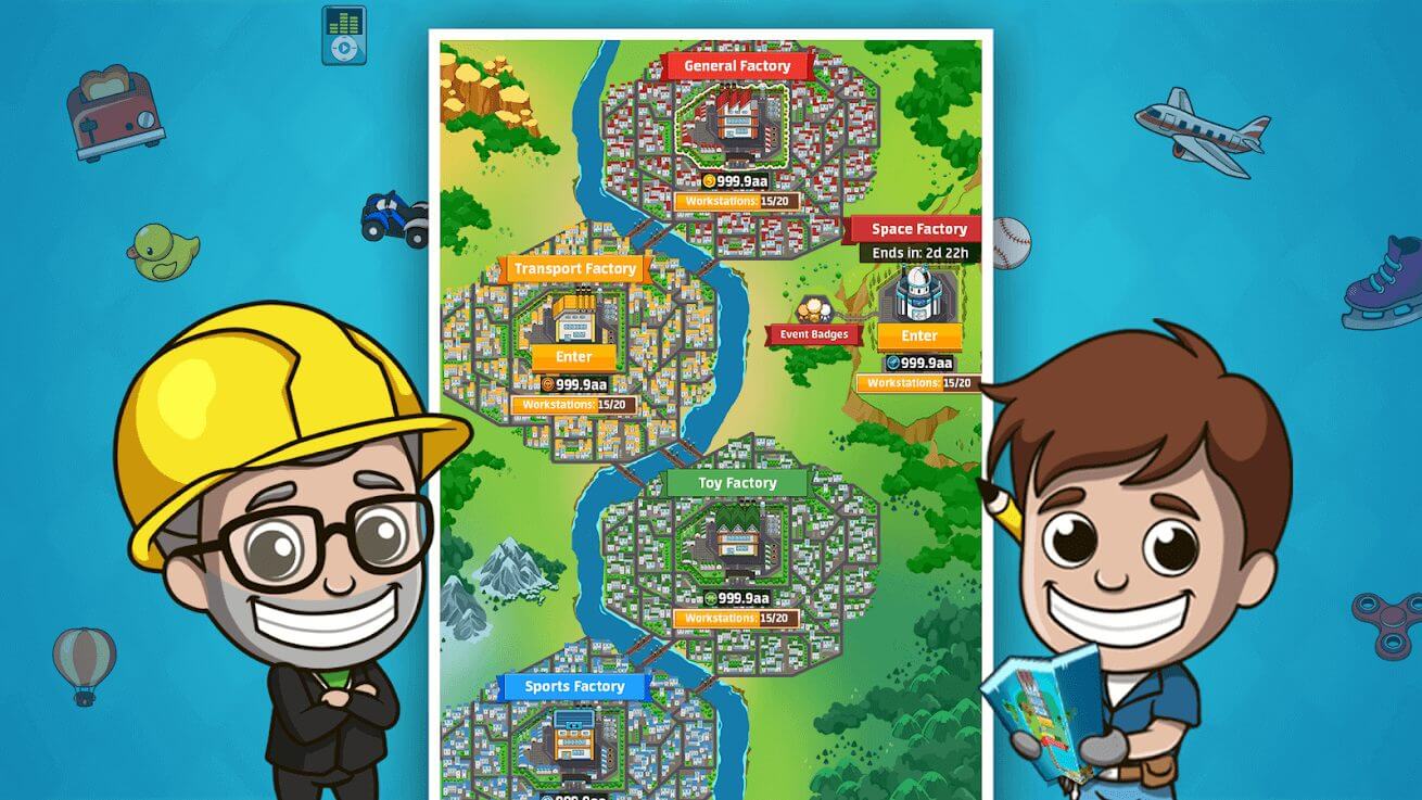 Screenshot Idle Factory Tycoon APK